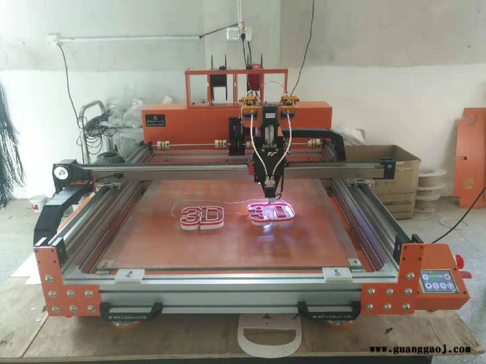 【宏华】宜宾广告字3D打印机招商图3