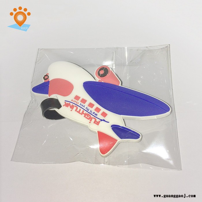 定做logo托运登机行李牌任意卡通动漫时尚日韩明星专用PVC软胶牌图3