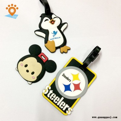 专业定做可爱动漫卡通钥匙扣展会展销企业logo定制专属钥匙扣