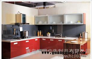 山东辉明 彩晶玻璃制作 衣柜饮水机印刷玻璃【图 】