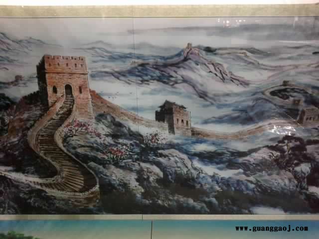 供应玻璃浮雕凹凸精美图案制作印刷加工图3
