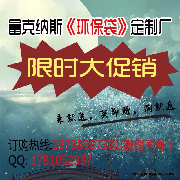 江苏环保广告袋制作,宿迁手提袋印刷制作,徐州折叠无纺布袋图3