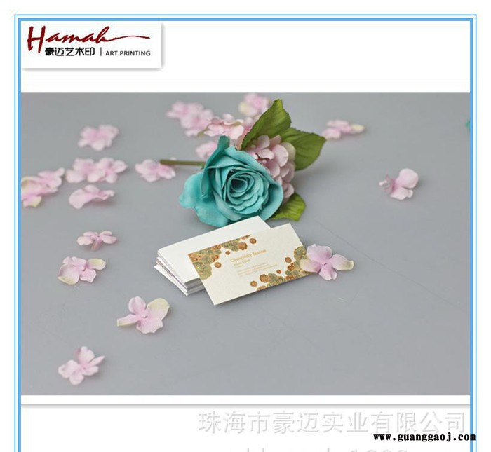 加工印刷 彩色铜版名片印刷制作设计定做音  数码特种纸质量图2