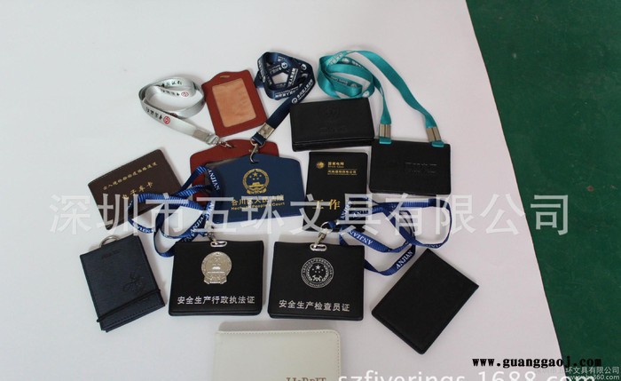 订制工作证,订做皮套,定制工作卡套,胸牌卡套,厂牌卡套,公务图3