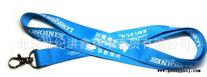供应工作证件挂带 员工挂绳可加工定做加印LOGO耐磨损热转印环保挂绳图3