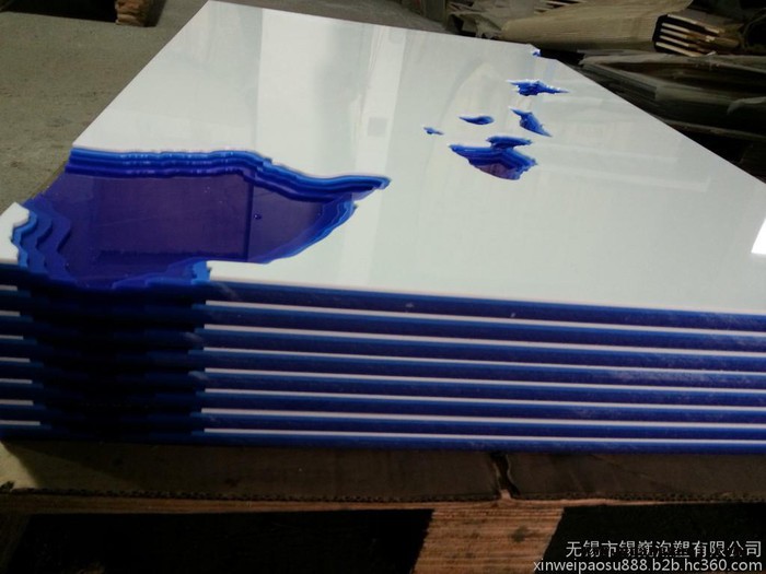供应亚克力制品压克力地图图8
