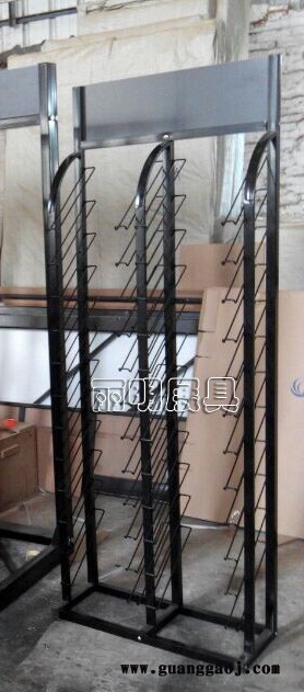 定制丽明牌LM-T025 涂料展示架 硅藻泥展架 铝扣板展架 集成吊顶展示架图3
