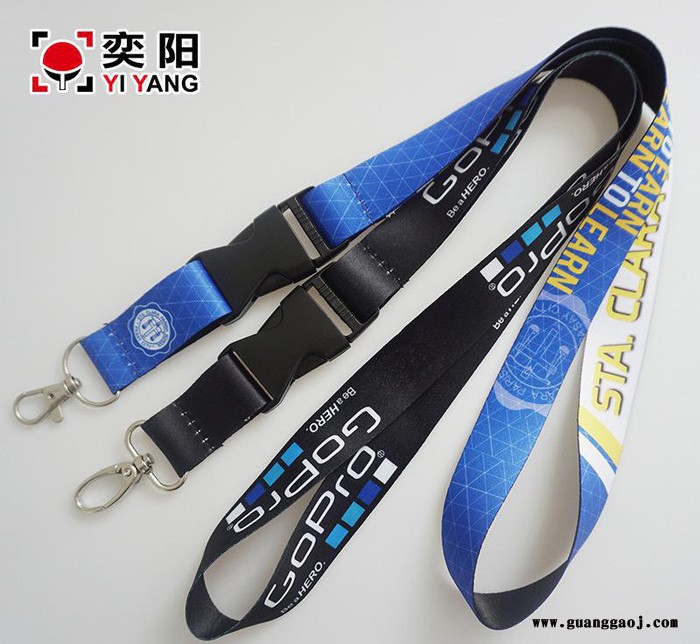工厂定做热转印手机挂绳证件吊绳胸卡工厂牌工作证挂带印字logo图3