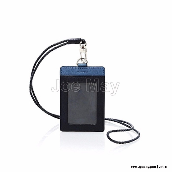 Joemay680565 真皮卡套定制真皮卡包卡套 多卡位证件保护套 带挂绳工作证卡套专业定制图2