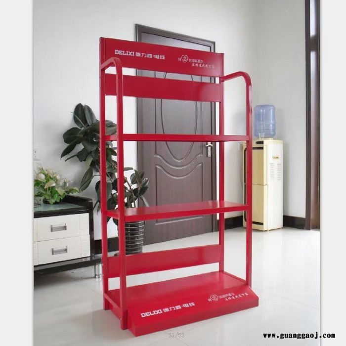 埃夫特润滑油展架汽车用品4s店拆装式金属展架定制益胶泥货架图5