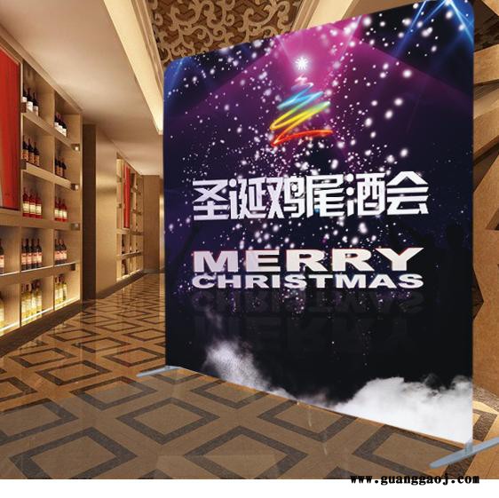 【未来时尚】铝合金快幕秀展架直型快幕秀快速布展神器签到墙厂家自产自销图4