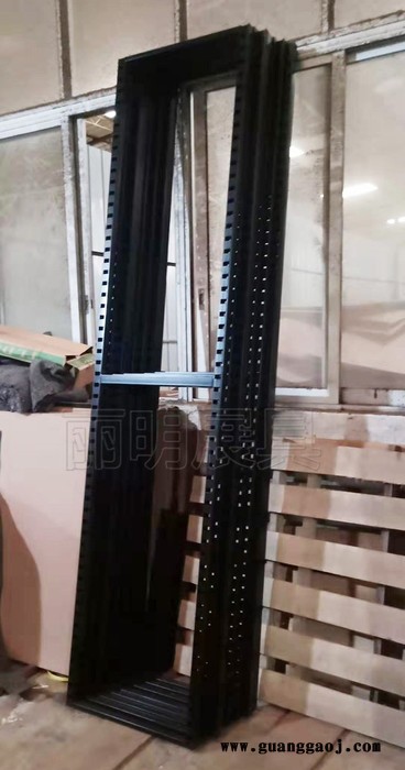定制丽明牌LM9062L 瓷砖展示架 地砖双面冲孔管展架专业生产图2