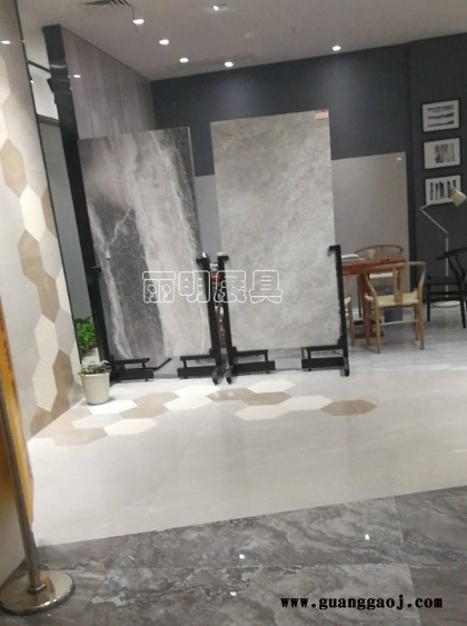 供应丽明牌LM9061 瓷砖展示架 大板展架 地砖架 陶瓷展具**图2