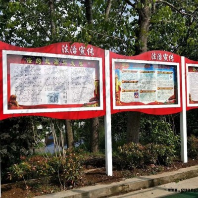 可移动户外不锈钢宣传栏公告工地九牌一图学校单位展架展板广告牌