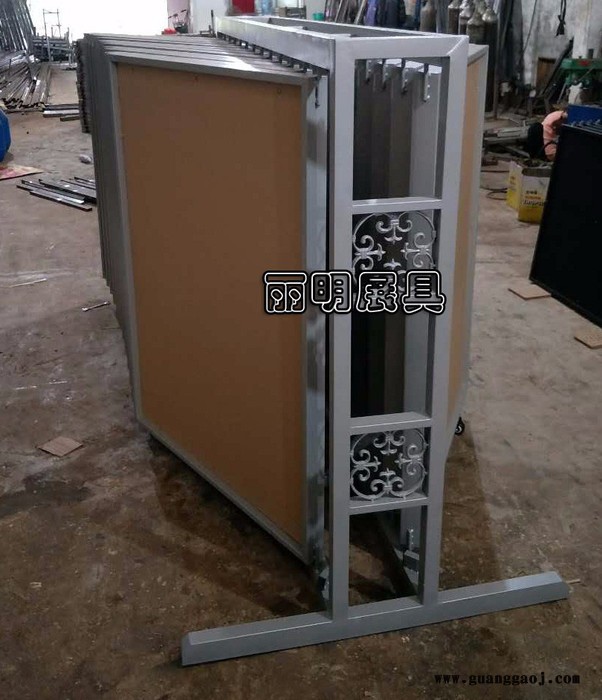 供应丽明LM4017双排小翻页柜 瓷砖展示架 陶瓷展示架 瓷砖展示柜**图6