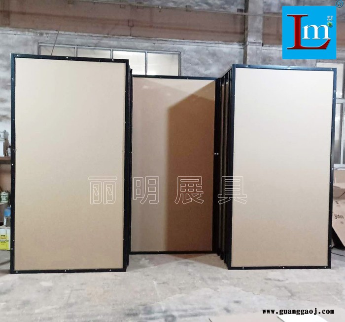 定制丽明牌LM2011双排单面抽拉柜 墙砖推拉柜 陶瓷展示架  墙纸展架**图3