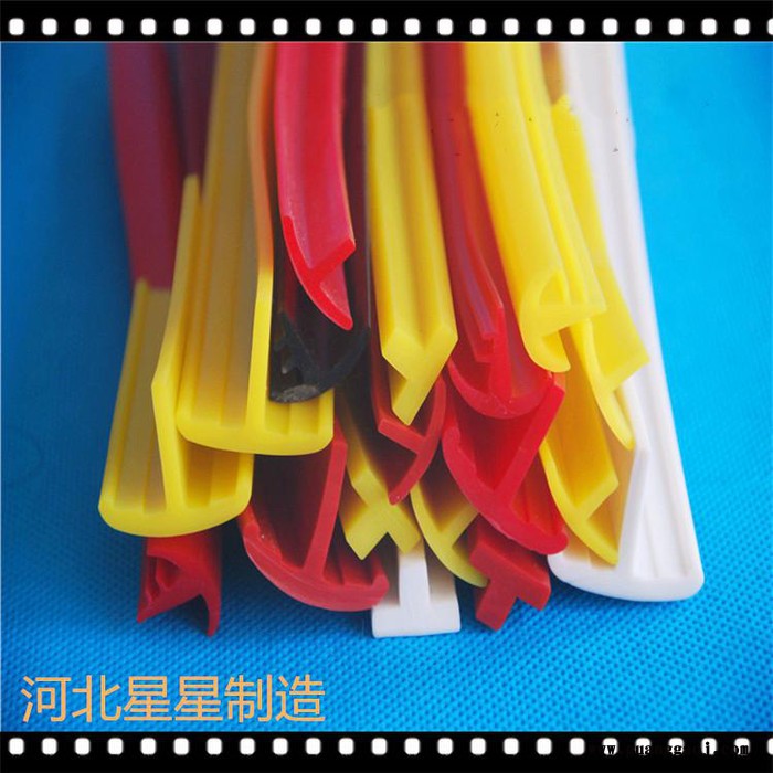 厂家供应彩色硅胶耐高温环保管圆条钢板展架硅胶收边条图8