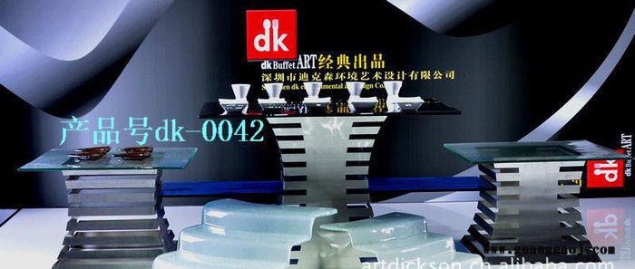 自助餐设备 食品展架  台面美食展示层架  玻璃系列图2