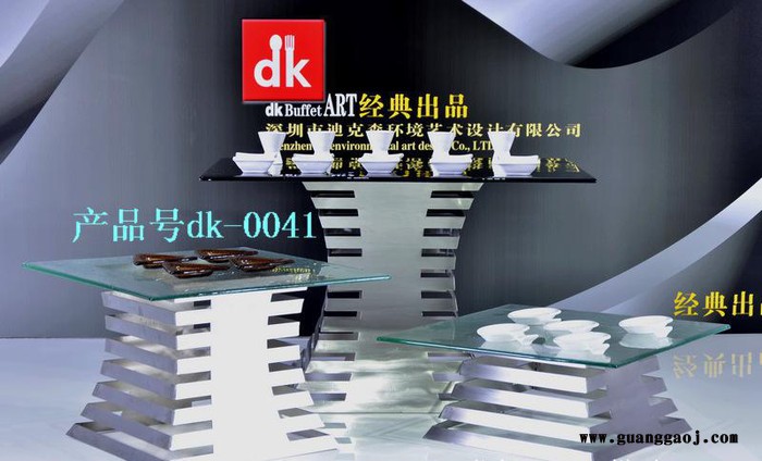 自助餐设备 食品展架  台面美食展示层架  玻璃系列