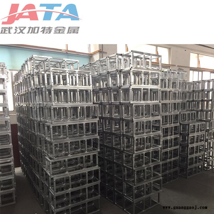 热镀武汉加特**锌钢铁桁架 20*20方管桁架 会展展架桁架 宣传背景架图3