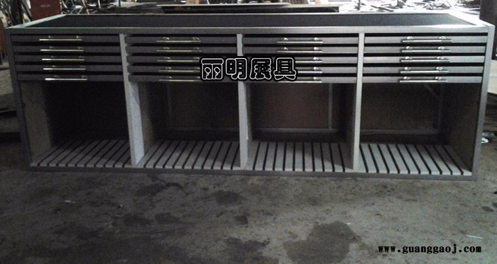 供应丽明牌LM7003瓷砖展柜 石材展示柜 地砖展示架 陶瓷展示架**图2