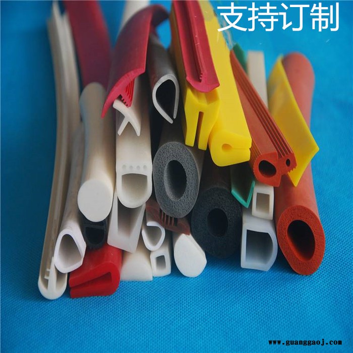 厂家供应耐腐蚀防撞缓冲硅胶条钢板展架硅胶收边条图4