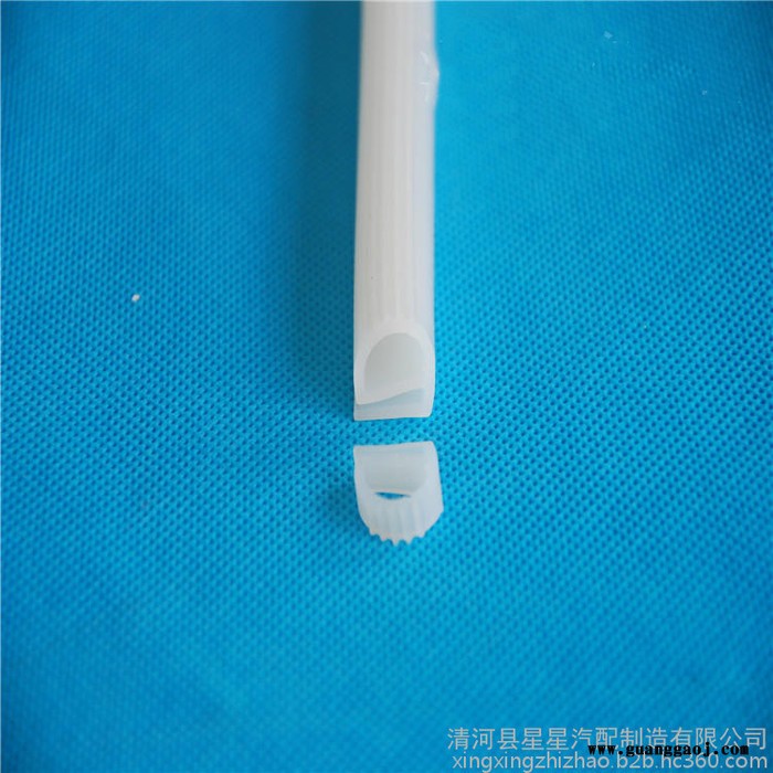 厂家供应T型防风雨耐磨损硅胶密封条钢板展架硅胶收边条图3