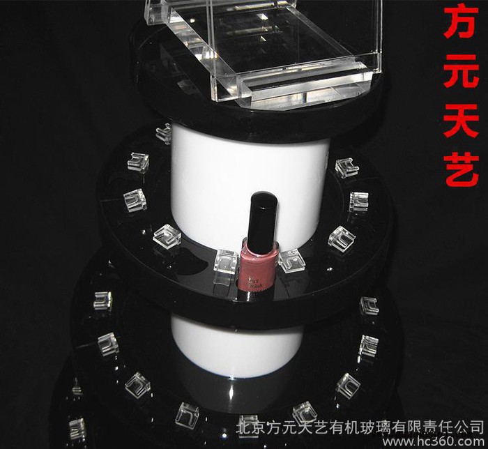 亚克力化妆品展架,亚克力展架,化妆品展架,指甲油陈列架,亚克力化图2