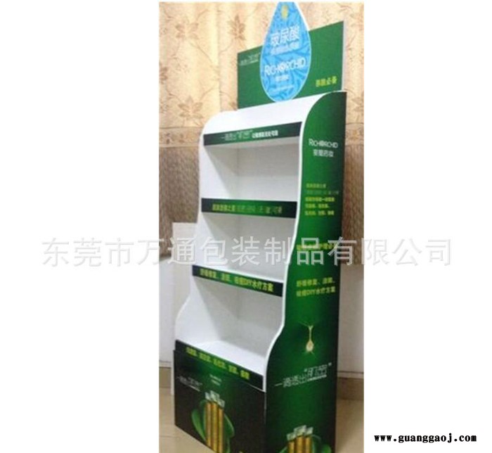 生产直销pp中空板展架 折叠式塑料陈列架制作 可印刷精美图案图1