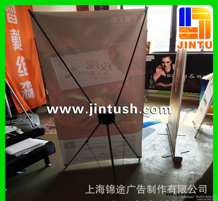 上海韩式加重防水60*160MX展架写真图3