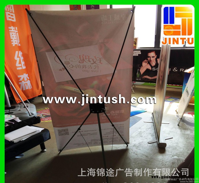 上海韩式加重防水60*160MX展架写真图1