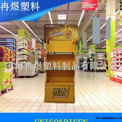 展示货架定做多面展架 环保挂钩展架 休闲食品展架