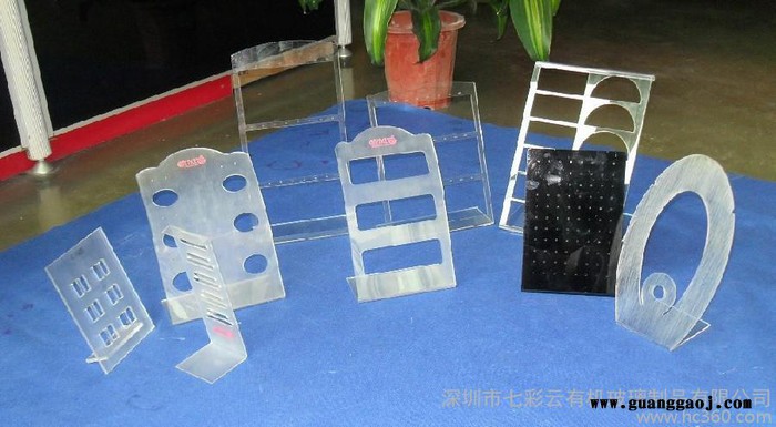 供应七彩云QCY-Z有机玻璃珠宝展架 耳环展架 展架系列图2