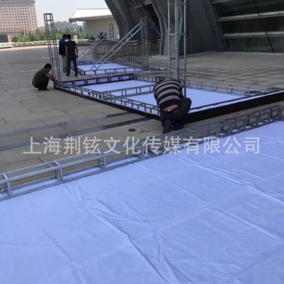 会议背景板搭建出租，桁架背景板，木结构背景墙，展会搭建