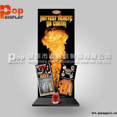 直销纸制立牌 立牌纸展架 促销纸立牌 可定做尺寸 方便耐用