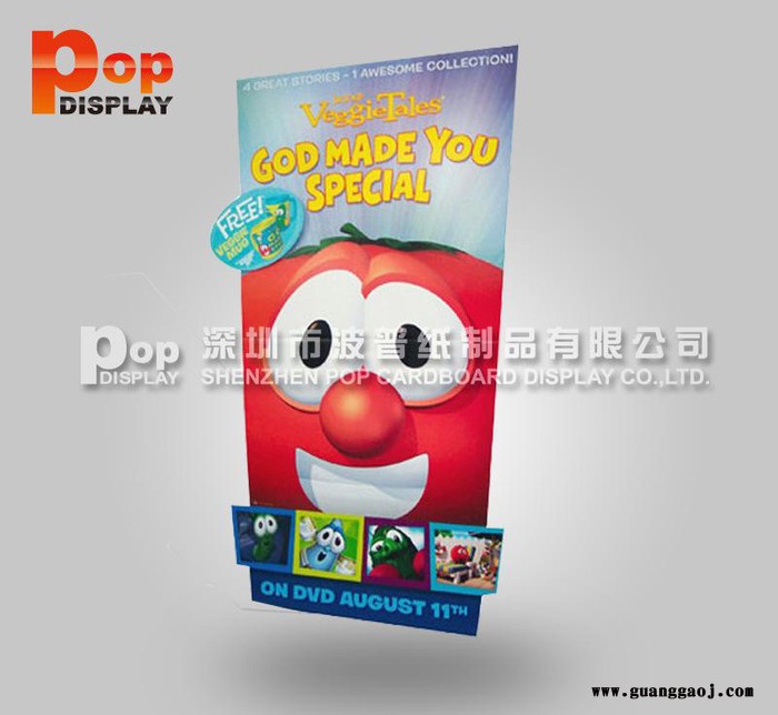 直销纸制立牌 立牌纸展架 促销纸立牌 可定做尺寸 方便耐用图2