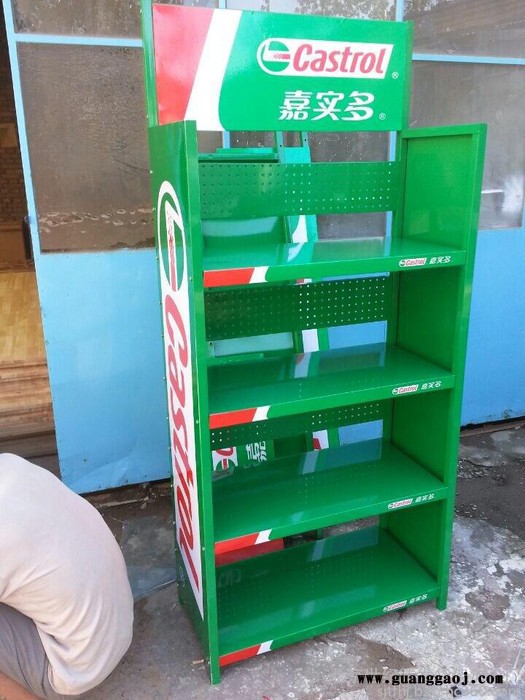 北京机油展架,润滑油展架,仓储设备拆装式纸箱包装图2