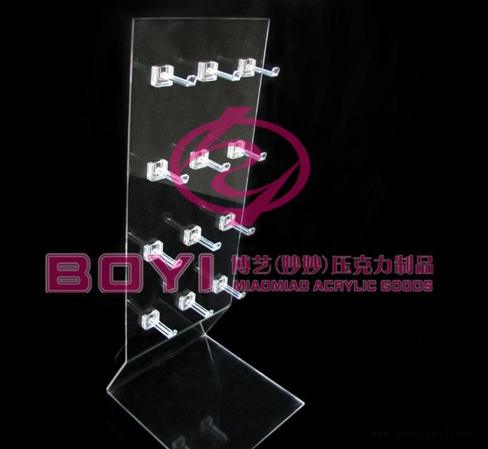 【**】饰品挂钩展架(压克力/有机玻璃)图2