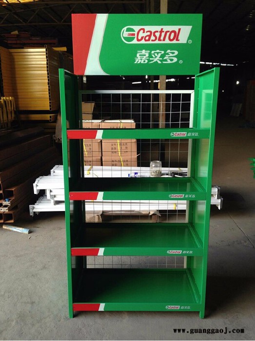 世纪腾发Q-524S店专用嘉实多机油展架润滑油展架图1