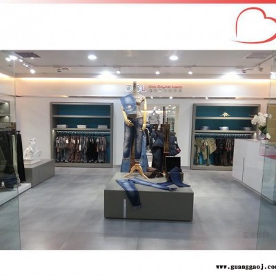 定制服装展柜上墙 免漆无气味女仕内衣裤靠墙展架 A柱背板架