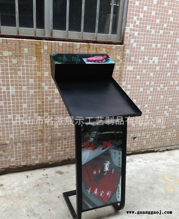 生产 LED木烤漆豪华展架 灯饰LED展架图3