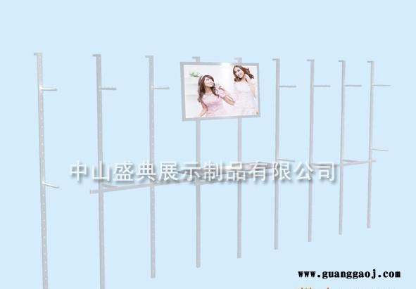 深圳品牌 服装店展架 中山不锈钢架 服装店网架 女装店展示架图3