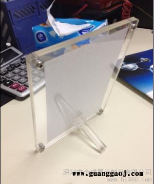 供应OPPO006亚克力相框、展架标牌工艺品图2