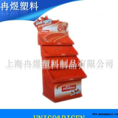 儿童食品展架 洗漱用品展架 奶茶促销架环保实用