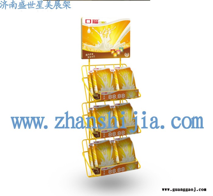 小挂架 铁丝架 机油展示架 金属展架 展示架图2