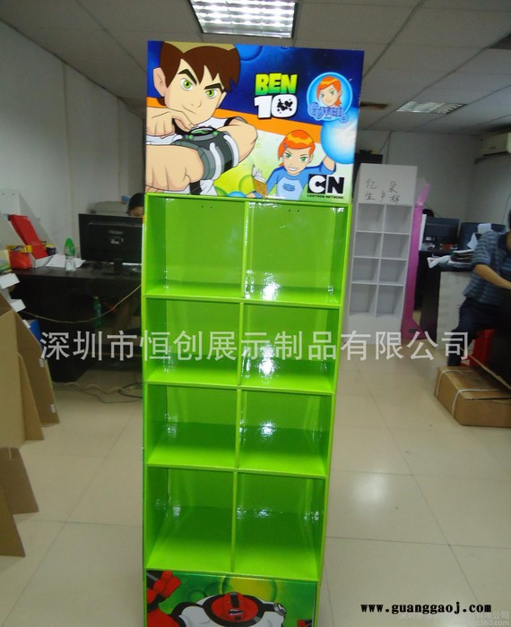 恒创大量环保新颖纸玩具|纸展架，欧美流行纸展示制品图1