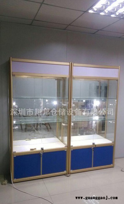 【厂价】钛合金**展柜   玻璃展架