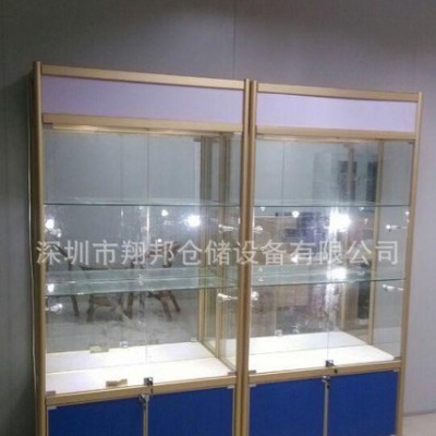 【厂价】钛合金**展柜   玻璃展架