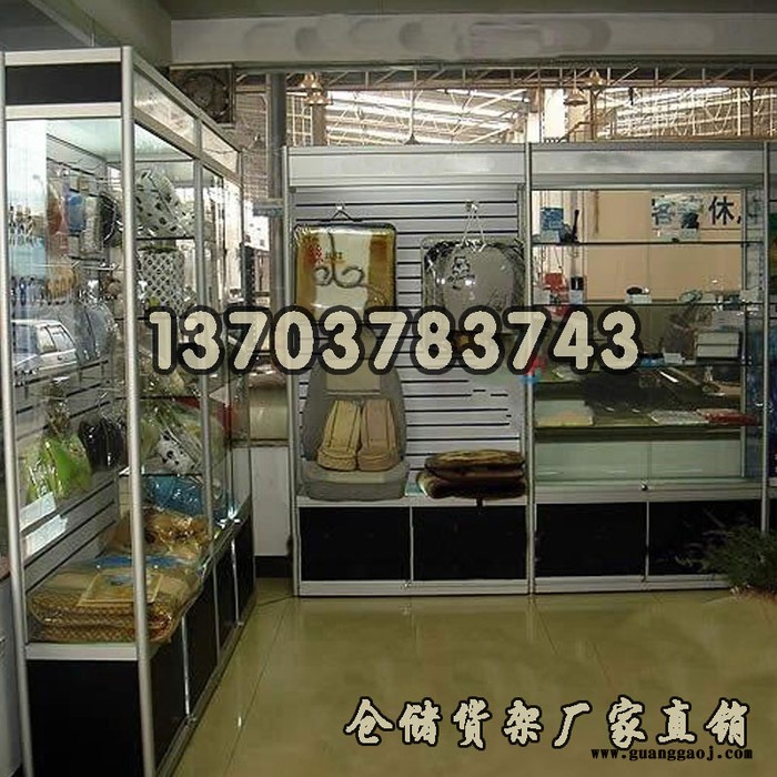 新品钛合金**展架 工艺礼品展柜展示柜图3