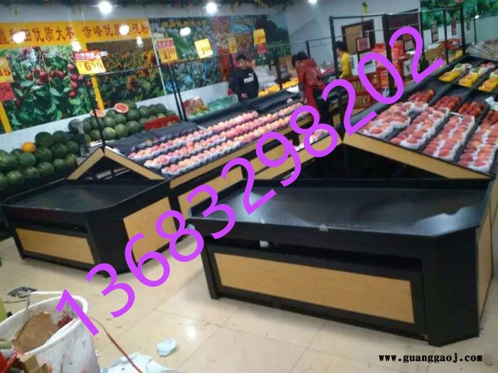 果多美水果展架,定做水果展架,大型专店水果货架,果蔬架图1